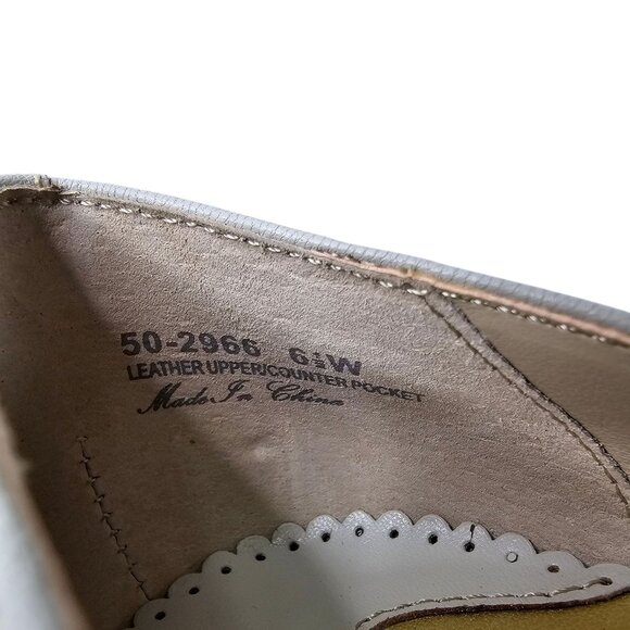 Bella Vita WOW Bone Pump Womens Size 6.5 W Kitten Heel Leather Kidskin NEW - Picture 8 of 15